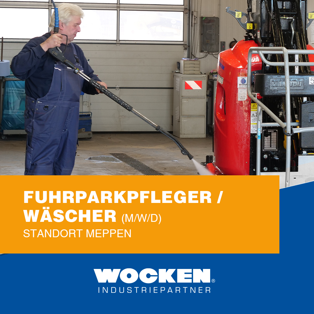 Meppen - Fuhrparkpfleger/ Wäscher (m/w/d)