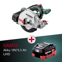 Akku-Handkreissäge 18 V, Typ MKS 18 LTX 58