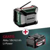 Akku-Baustellenradio, Typ R 12-18 BT Akku-Baustellenradio, Typ R 12-18 BT