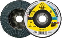 Schleifmopteller SMT 625 gewölbt, Ø 125 mm